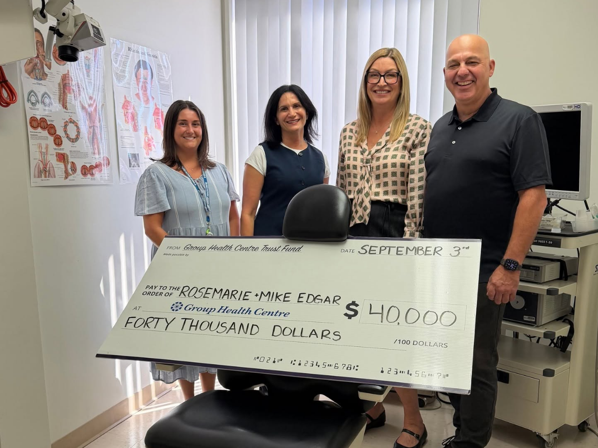 2026 Bunkie Lottery Winners holds cheque for $40,000